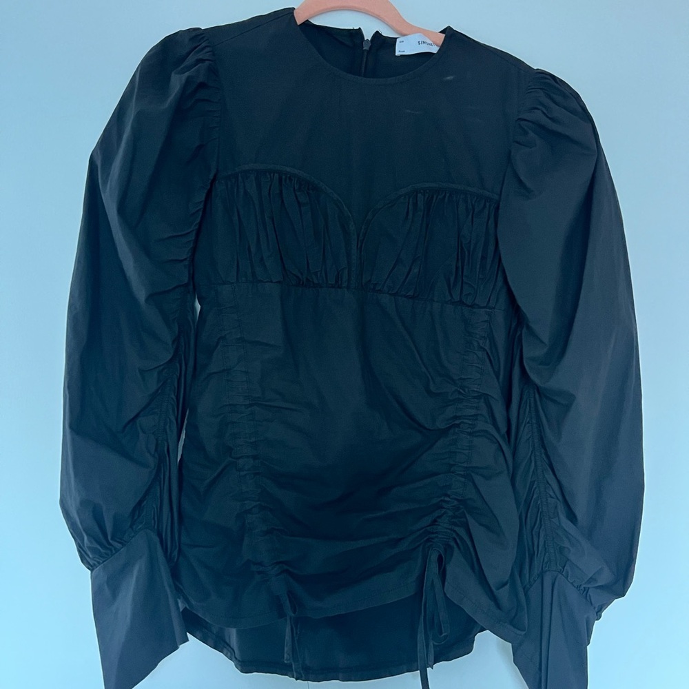 SIMONETT - Elegant Black Women's Top